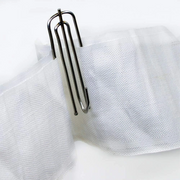 Metal Curtain Hooks for Pinch Pleat Deep Prong Galvanised Curtain Tape Clips Heavy Duty Pleat Pins UK