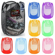 Foldable Pop-Up Laundry Basket Bag Extra Strong Washing Bin & Storage Solution
