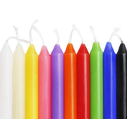 Unscented Household Wax Candles 17.5cm Long Burning Dinner Candles 7 Hours Burn Time