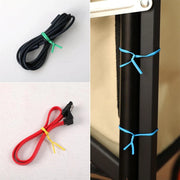 Garden Plastic Twist Ties Wire Plant Support 150mm/250mm (100pcs) – Reusable Gardening Fasteners