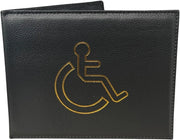PU Leather Disabled Parking Permit Holder Blue Badge Hologram Display Cover