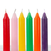 Wax Household Candles Unscented 22cm Long Burning 11 Hour Dinner Taper Candles