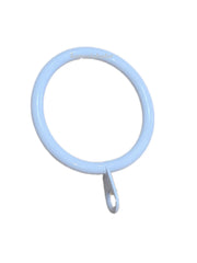40mm Metal Curtain Rings with eyelets for curtain hooks, Pack of 12/24/48