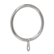 40mm Metal Curtain Rings with eyelets for curtain hooks, Pack of 12/24/48