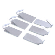 6x Self-Adhesive Hooks Stainless Steel Strong Sticky Stick on Wall Door Hang New