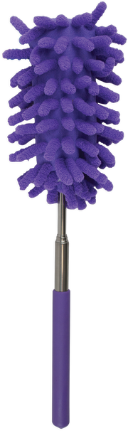Extendable TELESCOPIC DUSTER Microfibre Cleaning WASHABLE Brush 27cm to 75cm