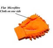 Microfiber Wash Mitt Ultra Soft Car Cleaning Dusting Washing Glove Noodle Sponge