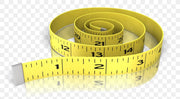 Dual Sided Soft Tape Sewing Cloth Tailor 2PCS Tape Measure Body Measuring Ruler.