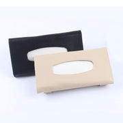 Car Sun Visor Leather Tissue Holder Vehicle Hanging PU Auto Interior Fashion UK.