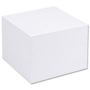 U. 2/4 x 400 Sheets Memo Block Refills Square Plain White Paper Cube 90mm x 90mm