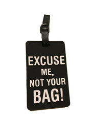 Luggage Tag Address ID Name Tag Silicone Suitcase Personalised Identifier Label