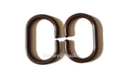 White Shower Curtains Ring Hooks Bathroom Waterproof Plastic Strong Hanger Pack of 12