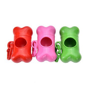 Dog Poo Bag With Dispenser Random Color Lead Attachment Bag Holder UK.