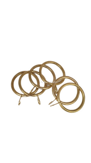 Metal Curtain Rings 45mm Hanging Rings for Curtains Rods Pole Heavy Duty Rings