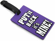 Luggage Tag Address ID Name Tag Silicone Suitcase Personalised Identifier Label
