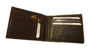 Genuine Lightweight Leather RFID Blocking Men Wallets Credit Card Holder, Coin Purse