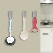 6x Self-Adhesive Hooks Stainless Steel Strong Sticky Stick on Wall Door Hang New