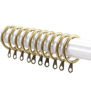 Metal Curtain Rings 45mm Hanging Rings for Curtains Rods Pole Heavy Duty Rings