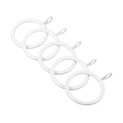 40mm Metal Curtain Rings with Eyelets for Curtain Hanging Pack of 12/24/48