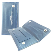 Soft PU Leather Tobacco Pouch with Rizla Slot – Fully Lined Roll-Up Smoking Pouch Case