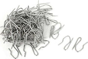 Deep Pinch Pleat Prong Galvanised Curtain Tape Hooks Metal Drapery Pins Multi Pack
