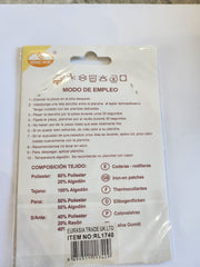 3pcs Iron On Patches 3 Designs Repair Badge Applique Fabric Clothes Jeans Jackets