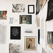 Crushed Diamond Photo Frame 20x25cm Blue Glitter Glass Home Decor Gift