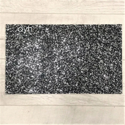 Crushed Diamond Silver Placemats Set of 4 Sparkly Dining Table Mats 40x24cm