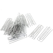 Metal Curtain Pinch Pleat Hooks Deep Prong Galvanised Curtain Clips Tape Pins