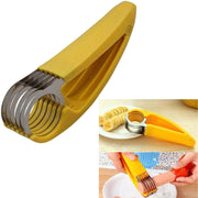 Stainless Steel Banana Slicer Fruit Cutter Sausage Slicer Handy Kitchen Tool