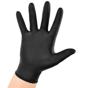 Black Nitrile Disposable Gloves Powder-Free, Food Safe, Cleaning & Hygiene Use