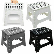 Portable Folding Step Stool Heavy Duty Multi-Purpose Plastic Stool 39x22x29cm