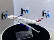 British Airways Boeing Model Plane Alloy Diecast Airplane Desk Aircraft Display Model UK