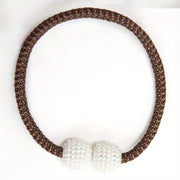 Magnetic Curtain Tie Backs Pearl Ball Curtain Magnetic Buckle Clips Multicolour UK