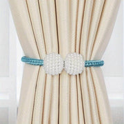 Magnetic Curtain Tie Backs Pearl Ball Curtain Magnetic Buckle Clips Multicolour UK