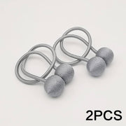 Magnetic Curtain Tie Backs Pearl Ball Curtain Magnetic Buckle Clips Multicolour UK