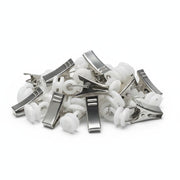 Curtain Track Accessories Set Clips Hooks Gliders Runners for Drapery Rail