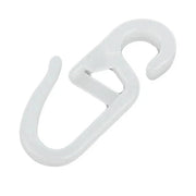 Plastic Over-Clip Curtain Hooks Eyelet Durable Pleated Pinch Pleat Track Type