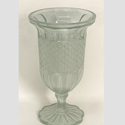 Vintage Style Crystal Glass Vase Colourful Urn Shape Flower Vase Elegant Home Decor