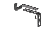 Extendable Curtain Pole Brackets to Fit 19mm/ 28mm Diameter Poles Multi Colour