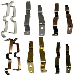 Double Curtain Pole Brackets 19 mm