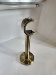 Extendable Long Curtain Pole Bracket 19mm / 28mm Adjustable Metal Curtain Pole Support Holder for Home & Office