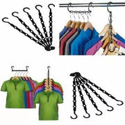 Space Saver Heavy Duty Hanger wardrobe savers Clothes Closet Organize Hook x 10