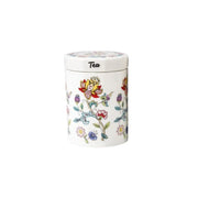 Ceramic Tea, Coffee & Sugar Canisters Floral Kitchen Storage Jars Set 3 Pieces Set