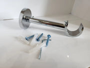 Extendable Long Curtain Pole Bracket 19mm / 28mm Adjustable Metal Curtain Pole Support Holder for Home & Office