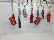 British Miniature London Keyrings Iconic UK Souvenir Gifts Diecast Metal London Landmarks