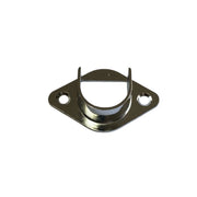 Metal Curtain Pole Recess Bracket Curtain Rail Support for 19mm 22mm 25mm Curtain Rod UK