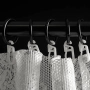 Plastic Over-Clip Curtain Hooks Eyelet Durable Pleated Pinch Pleat Track Type