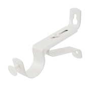 Adjustable Curtain Pole Brackets Fits 19mm / 28mm Poles – Pack of 2 – Heavy Duty Metal Wall Fixings