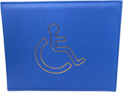 PU Leather Disabled Parking Permit Holder Blue Badge Hologram Display Cover